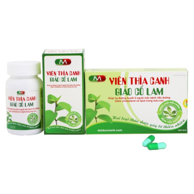 VIÊN THÌA CANH - GIẢO CỔ LAM ( HỘP 60 và 30 VIÊN )