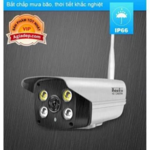 Camera wifi giám sát ngoài trời chống nước camhi 720p - Loại xịn độ bền cao Teppi 16 1