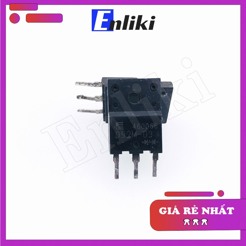 Diode 20A 300V D92M-03 (Tháo Máy)