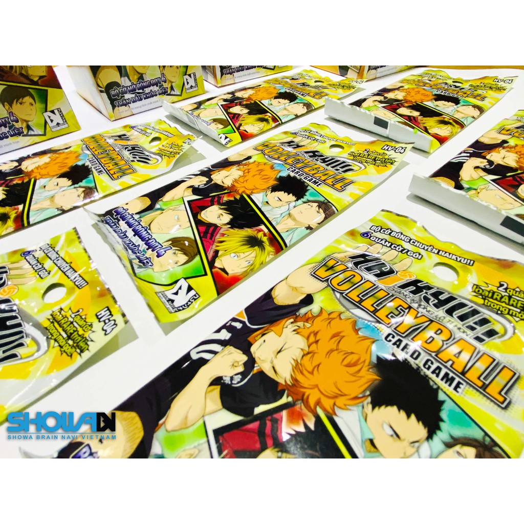 Bộ cờ bóng chuyền Haikyu - Gói mở rộng HV-04 - 1 gói/6 quân