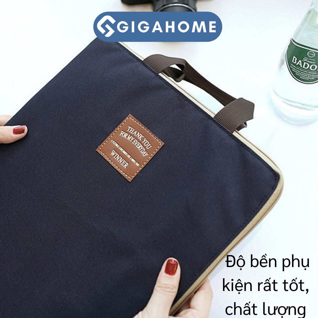 Túi Đựng Tài Liệu, Máy Tính Xách Tay Chống Sốc GIGAHOME 38x28cm 9138