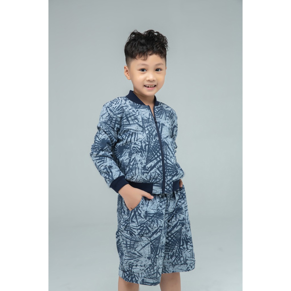 [Mã WABRIVY50 - 10% - ĐH từ 250K] Quần lủng họa tiết cho bé trai IVY moda MS 21K1060