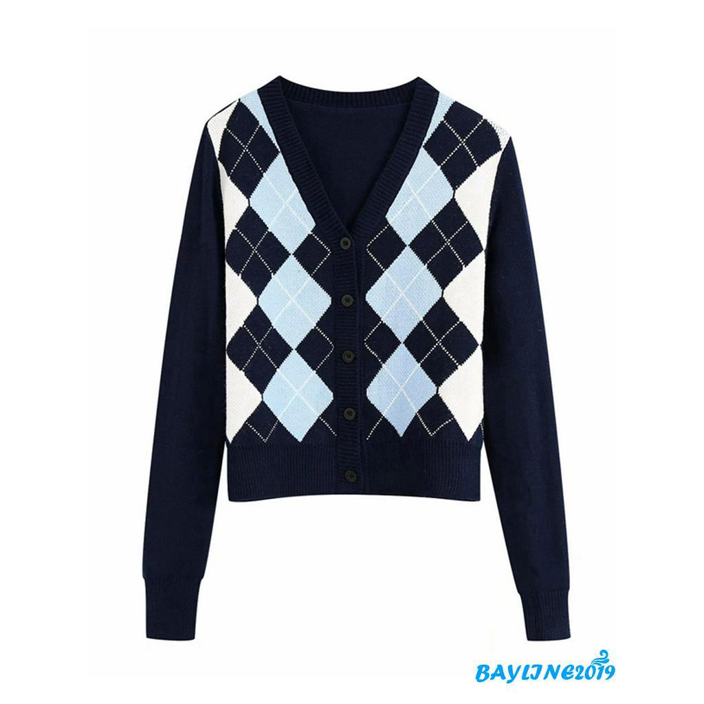 Áo Khoác Cardigan Dài Tay Phong Cách Cổ Điển Thanh Lịch Dành Cho Nữ