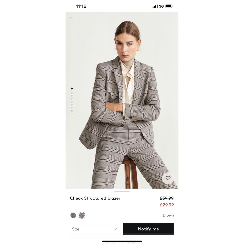 Rập áo blazer 1 lớp - rập giấy mã 1047 | BigBuy360 - bigbuy360.vn