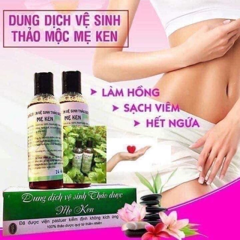 [HCM-GIÁ TỐT] Dung dịch vệ sinh phụ nữ thảo mộc Mẹ Ken 100ml-500ml.