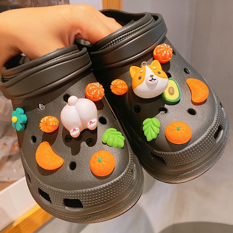 Nhãn Dán Dép sticker dépDép crocs Quai Chéo Bằng EVA Chống Trượt Thời Trang Đi Biển 2022 Cho Bạn Gái