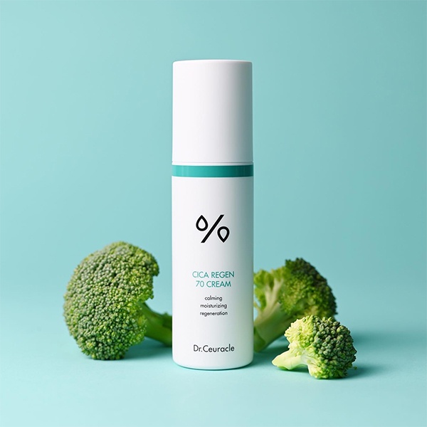 Kem Dưỡng Dr.Ceuracle Cica Regen 70 Chiết Xuất Rau Má Làm Dịu Làn Da 50ml