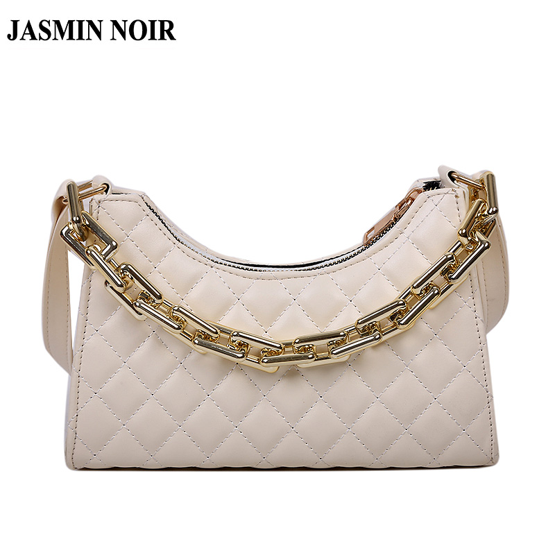 Túi Đeo Vai JASMIN NOIR Dành Cho Nữ Có Dây Xích Đeo Phong Cách Pháp Bằng Da PU