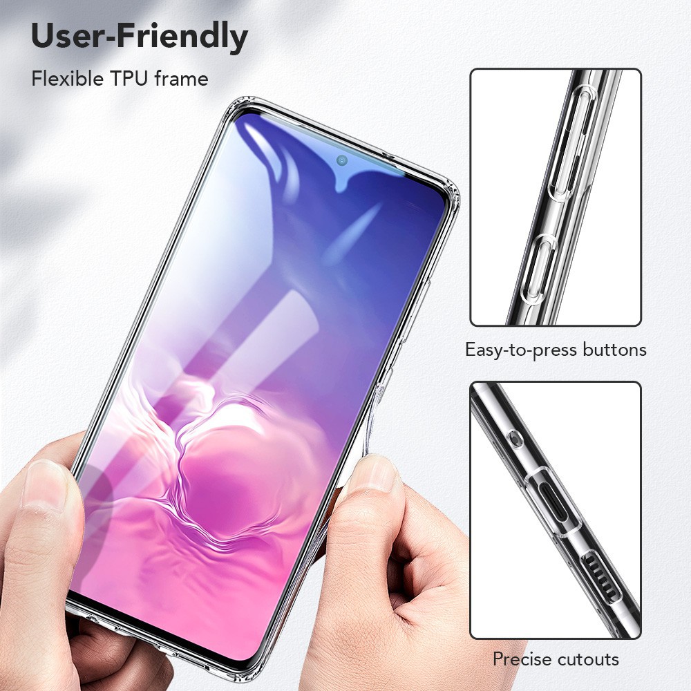 Ốp Điện Thoại ESR Cứng Lưng Kính Cường Lực Cho Samsung Galaxy S20 Plus S20 Ultra S20 S20+
