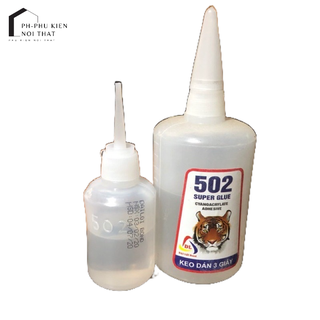 Keo 502 siêu dính, chắc chắn trên nhiều chất liệu, keo dán đa năng
