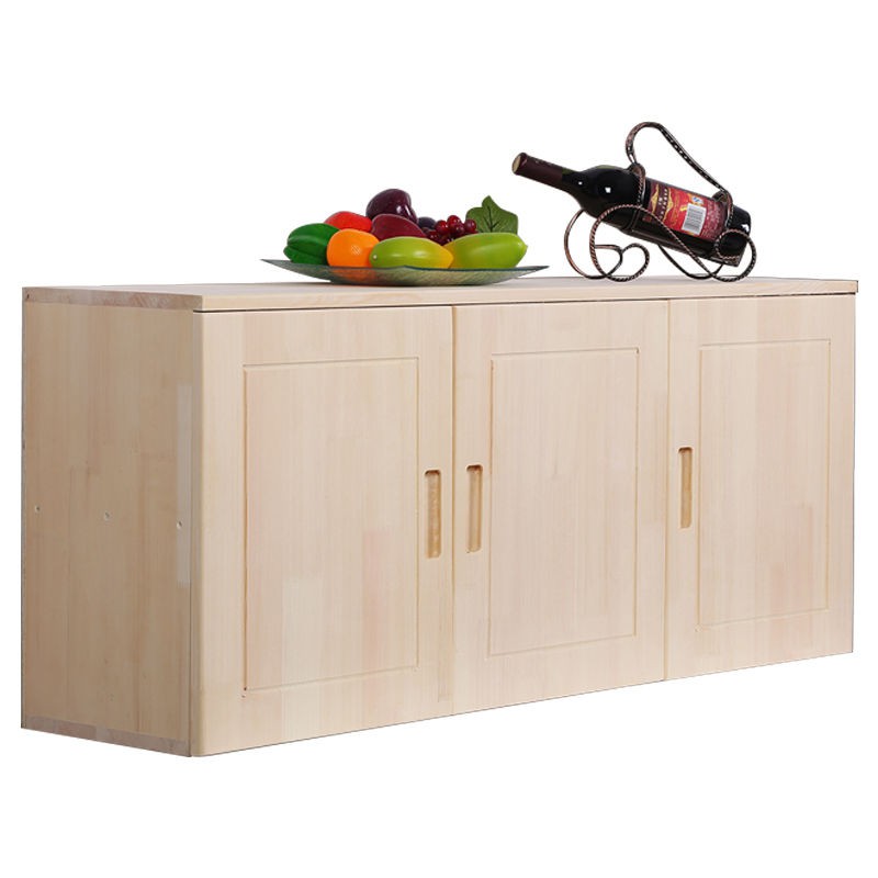 Tủ âm tường nhà bếp bằng gỗ đặc quần áo đơn giản trên cùng hiện đại đựng đồ tùy chỉnh tiết kiệm | BigBuy360 - bigbuy360.vn