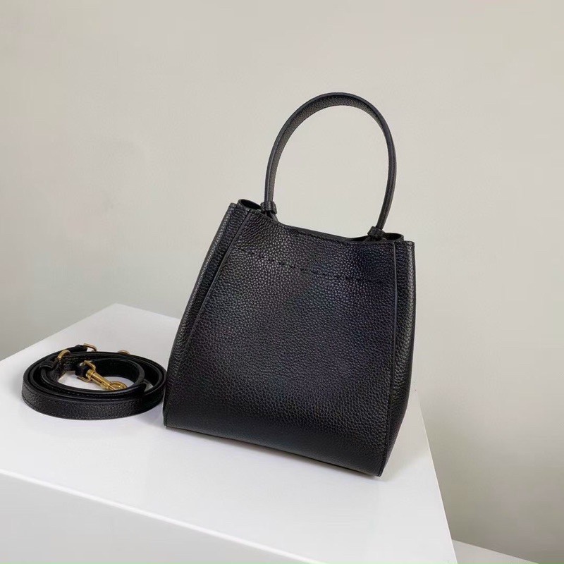 Túi Tory dáng bucket da thật nguyên chiếc