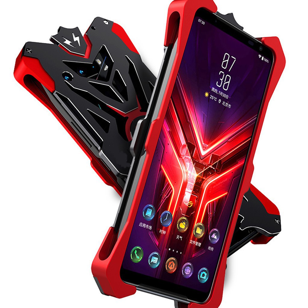 Ốp điện thoại kim loại chống sốc cho Asus Rog Phone 3