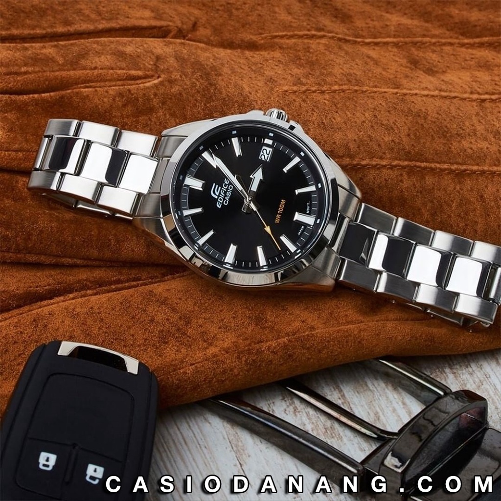 Đồng hồ nam dây kim loại Casio Edifice chính hãng Anh Khuê EFV-100D-1AVUDF