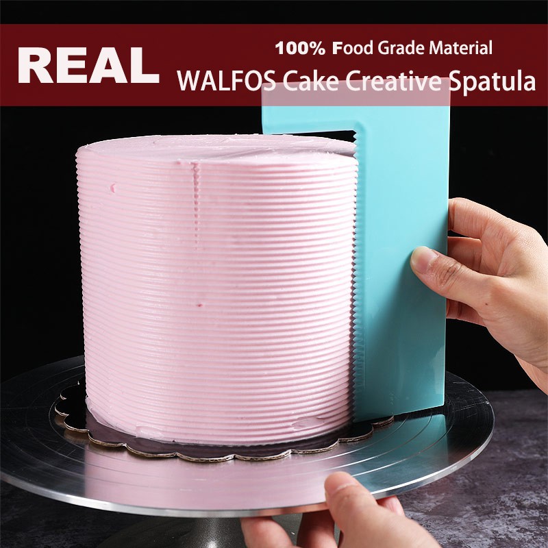 Dụng Cụ Chà Láng WALFOS Dùng Để Định Hình Trang Trí Bánh