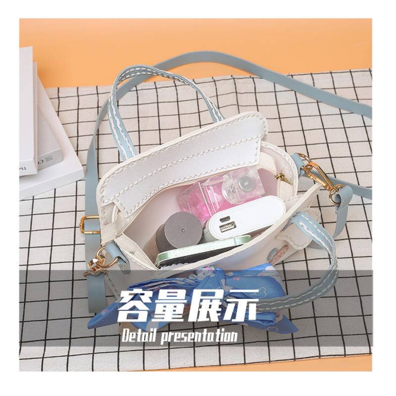 Bộ tự làm bộ túi chất liệu dệt kim tự làm túi messenger tiện dụng dễ thương túi đeo chéo & túi đeo vai cinnamoroll quà tặng ngày lễ tình nhân