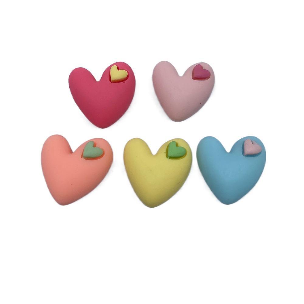 Mô Hình Trái Tim Bằng Nhựa Resin Trang Trí Điện Thoại Diy Cho Bé