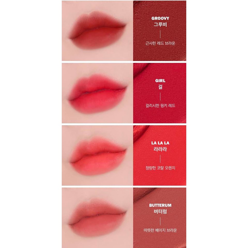 (Chính Hãng) Son ESPOIR Lipstick No Wear Chiffone Matte 3.4g