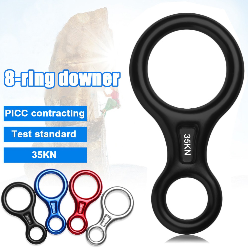 Dây Thừng Leo Núi Hình Số 8 14.6*7.5cm 35KN 4 Màu