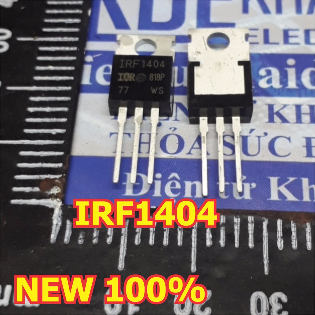 3 con IRF1404 1404 MOSFET N-CH 202A 40V TO-220 kde5115