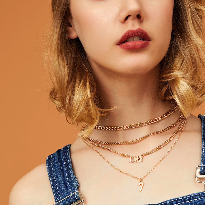 Vòng Cổ Choker Nhiều Lớp Mặt Hình Bướm Thời Trang Cho Nữ