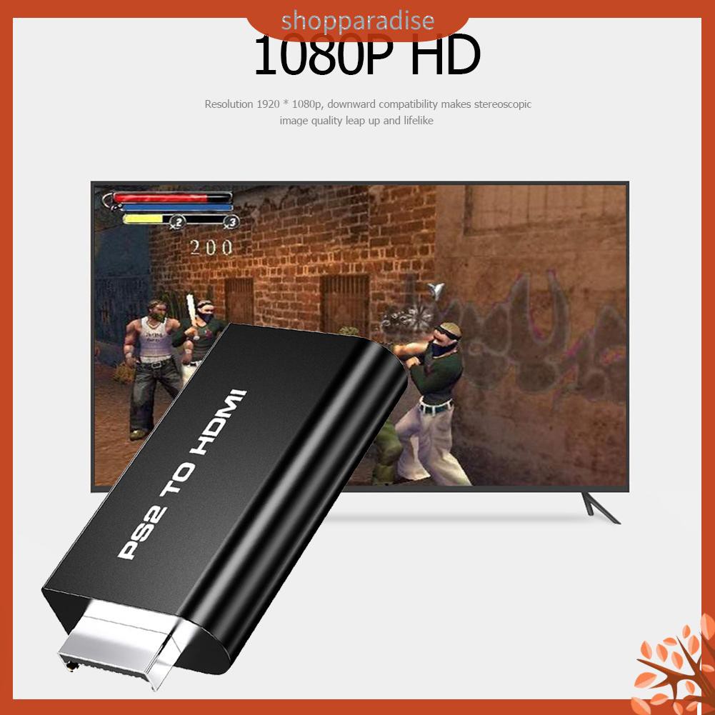 Bộ Chuyển Đổi Ps2 Sang Hdmi Với Đầu Ra Âm Thanh 3.5mm Cho Hdtv / Pc