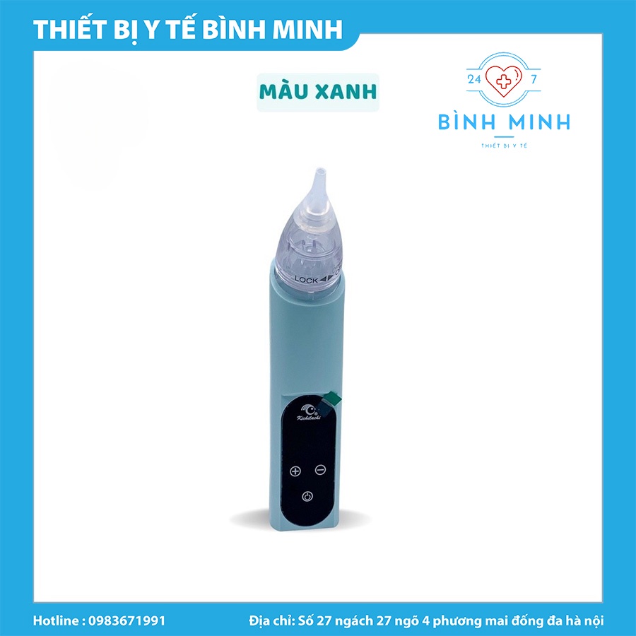Máy hút mũi cho trẻ sơ sinh,máy hút mũi Kichilachi dành cho bé có màn hình cảm biến, bảo hành 6 tháng