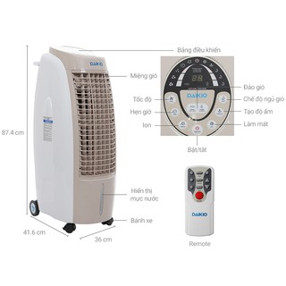 Máy làm mát không khí daikio dk-1500b