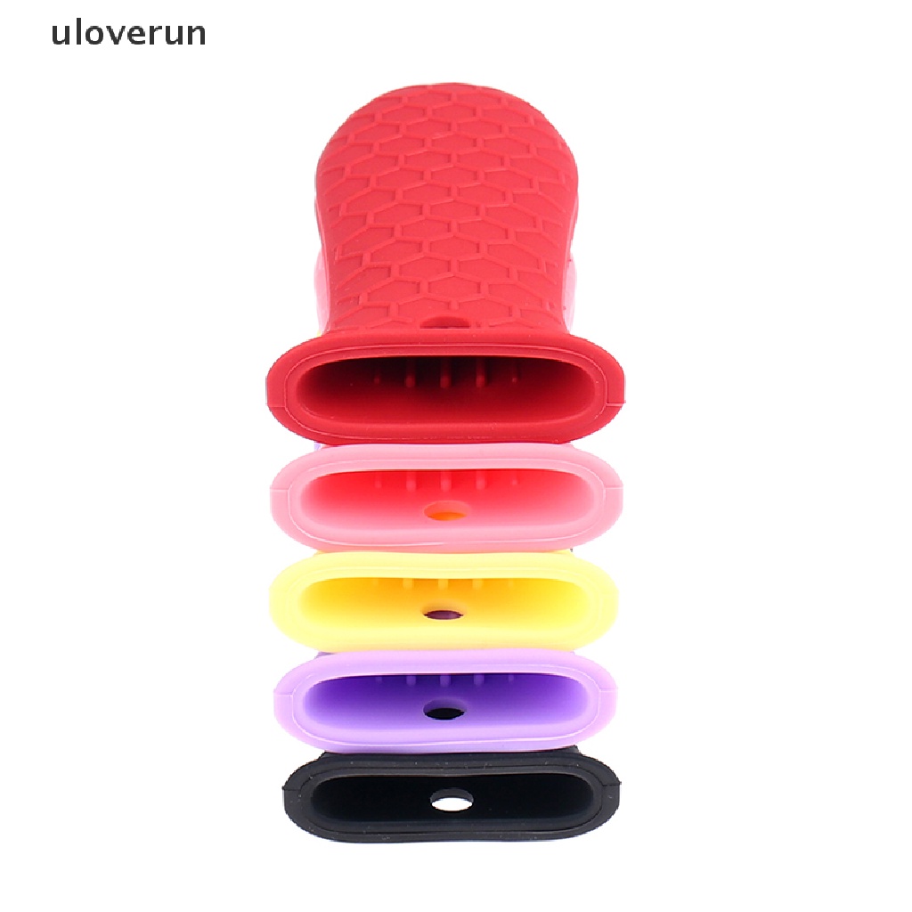 Uloverun 1 Tay Cầm Nồi Chảo Bằng Silicon Sắt Chất Lượng Cao