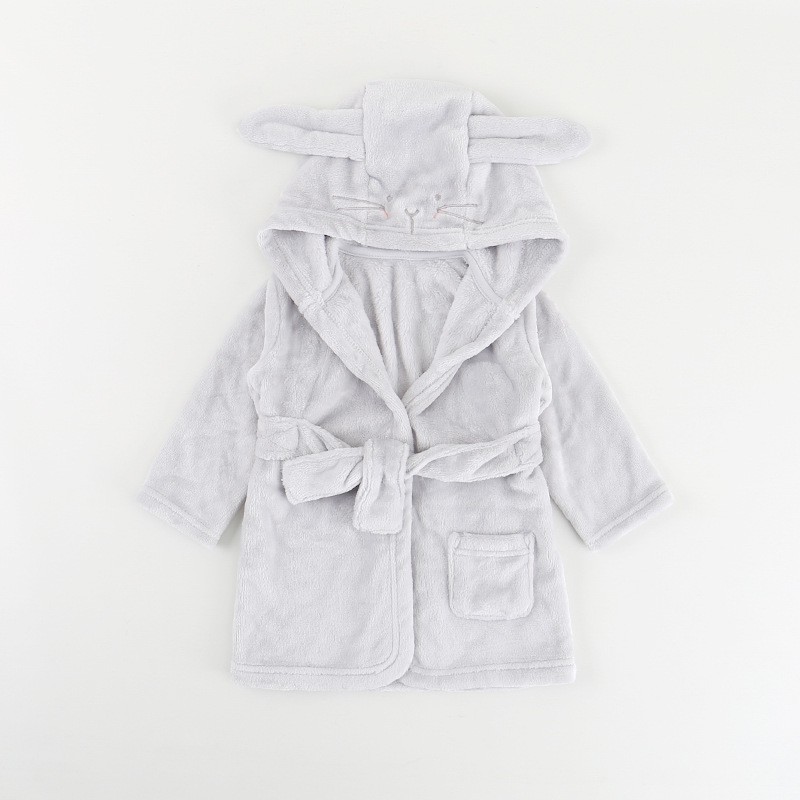 Áo choàng tắm cho bé GEORGE áo choàng lông hình thú đáng yêu hàng xuất khẩu