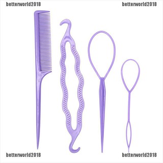 Bộ 4 Dụng Cụ Tạo Kiểu Tóc
