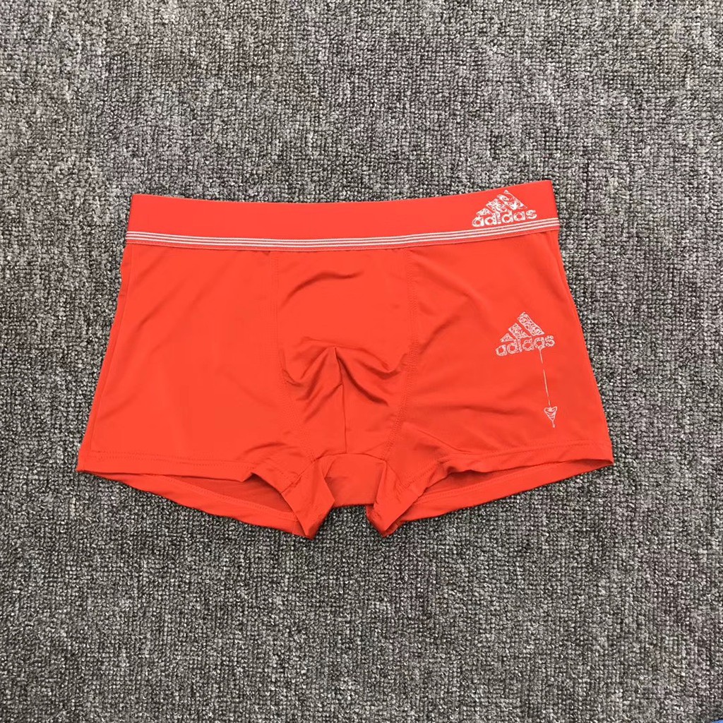 [ FREE SHIP ]Quần sịp đùi boxer nam - quần lót nam giới chất liệu thun lạnh - logo in mã đá02