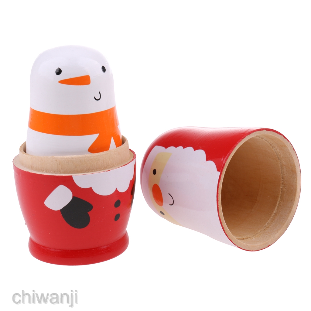 6 Búp Bê Nga Matryoshka Bằng Gỗ