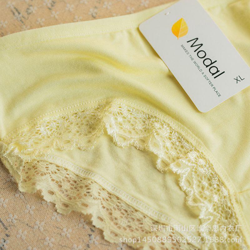 Quần lót ren hoa chất liệu co giãn thiết kế quyến rũ cho phái nữ | BigBuy360 - bigbuy360.vn