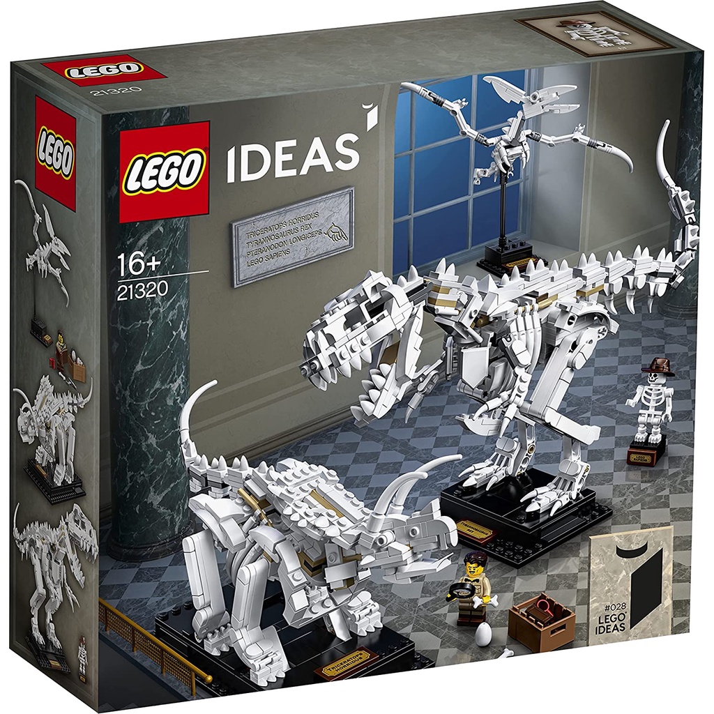 Lego 21320 Ideas Hoá thạch Khủng long