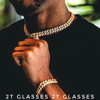 Vòng tay Cuban 2T Glasses
