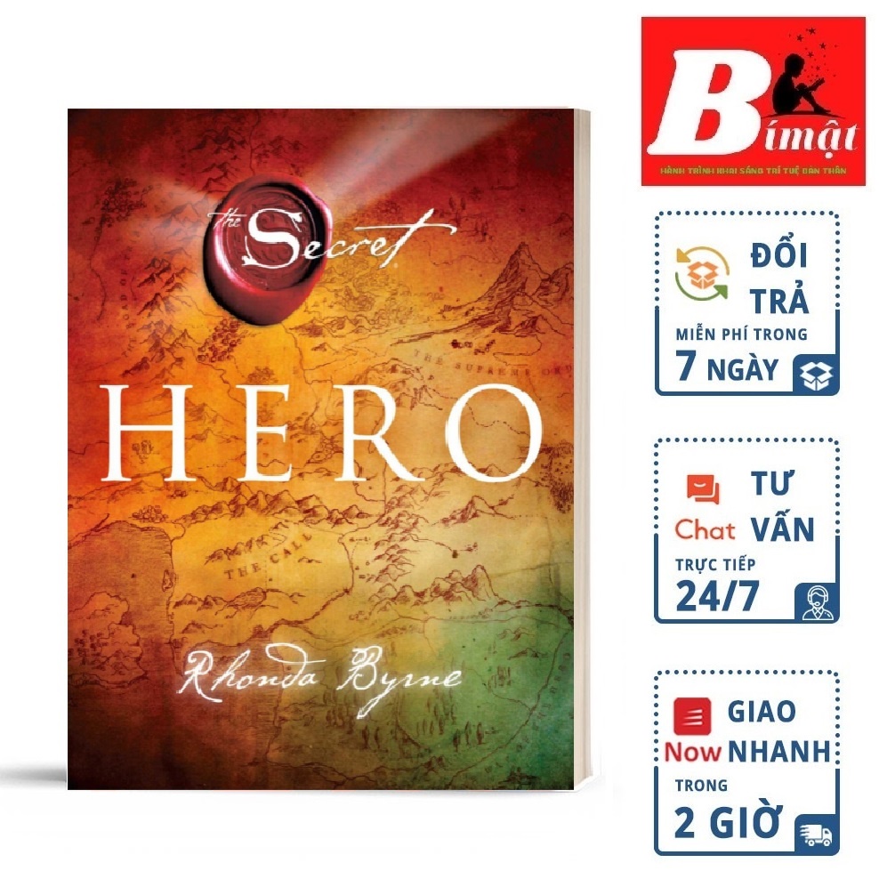 Sách - The Secret ,Hero Người Hùng - Tác giả : Rhonda Byrne