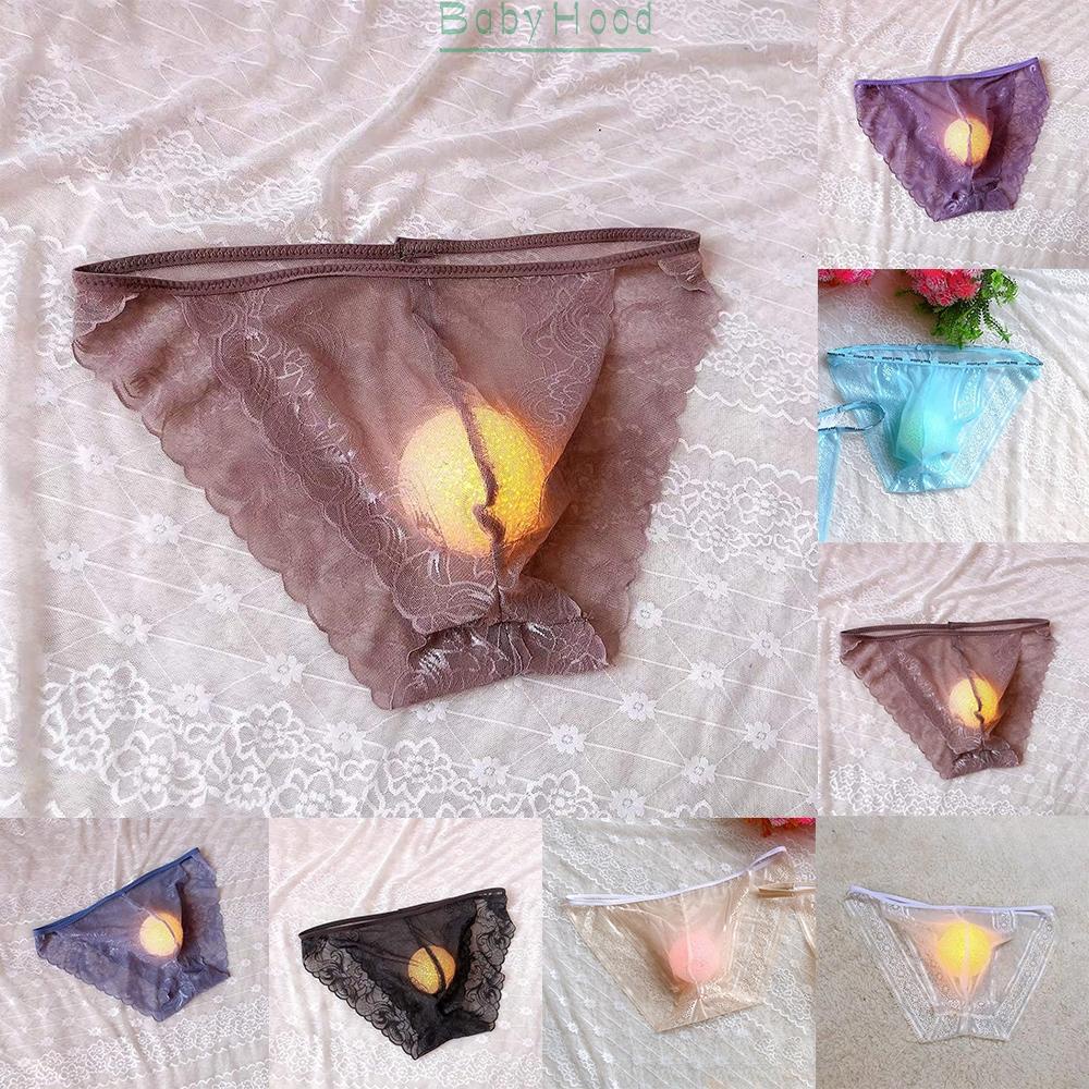 Quần lót vải lưới phong cách gợi cảm cho nam size M~2XL