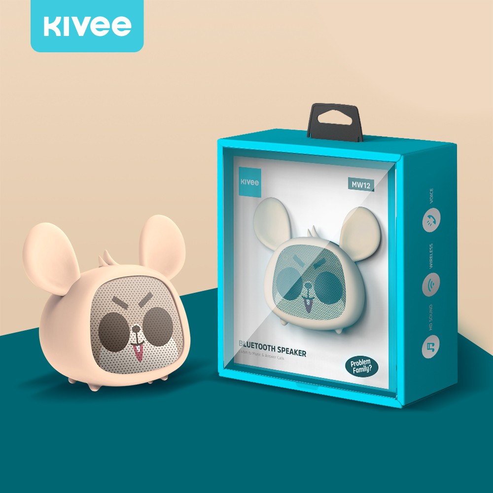 Kivee 3W Cartoon  Mini Portable Bluetooth Speaker