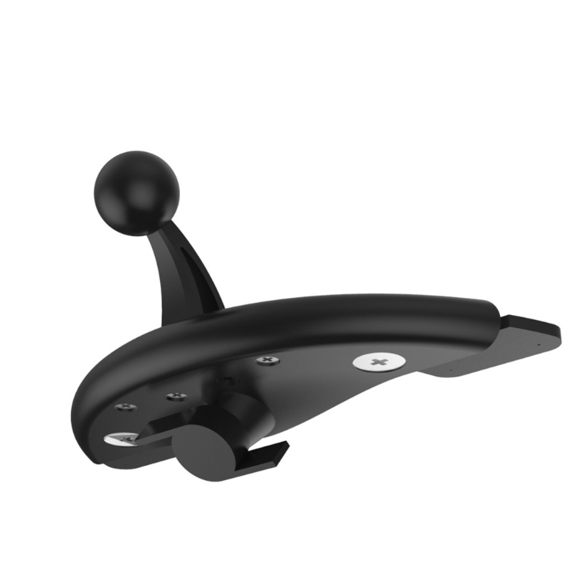 Giá Đỡ Điện Thoại Kiêm Sạc Không Dây Chống Trượt Điều Chỉnh Được Dùng Trong Xe Hơi