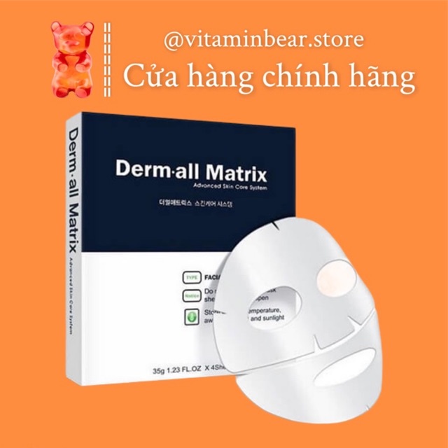 Mặt nạ Derm-all-martrix căng bóng da