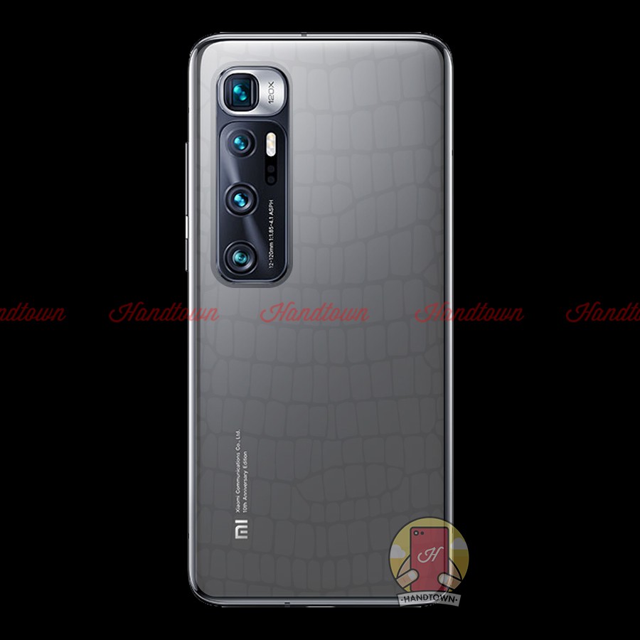 Dán PPF Mặt Lưng Xiaomi Mi 10 Ultra Mi10 Ultra Kính Cường Lực Dẻo Vân Cá Sấu / Hiệu Ứng Cầu Vồng / Trong Suốt Bảo Vệ Máy