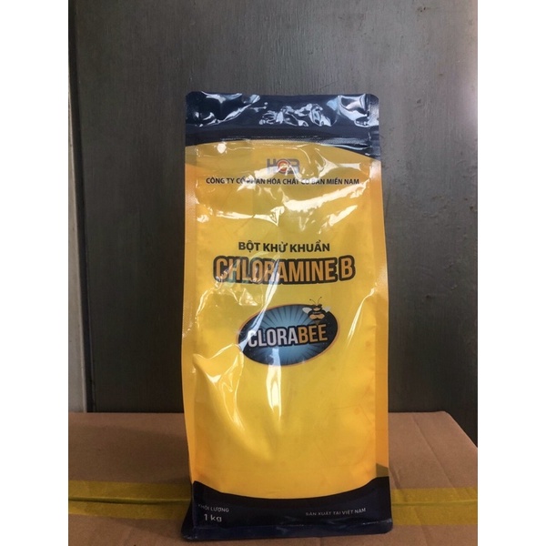Cloramin B 100%, Chloramin B hàng chính hãng, Bột khử trùng nước, sát khuẩn đồ dùng