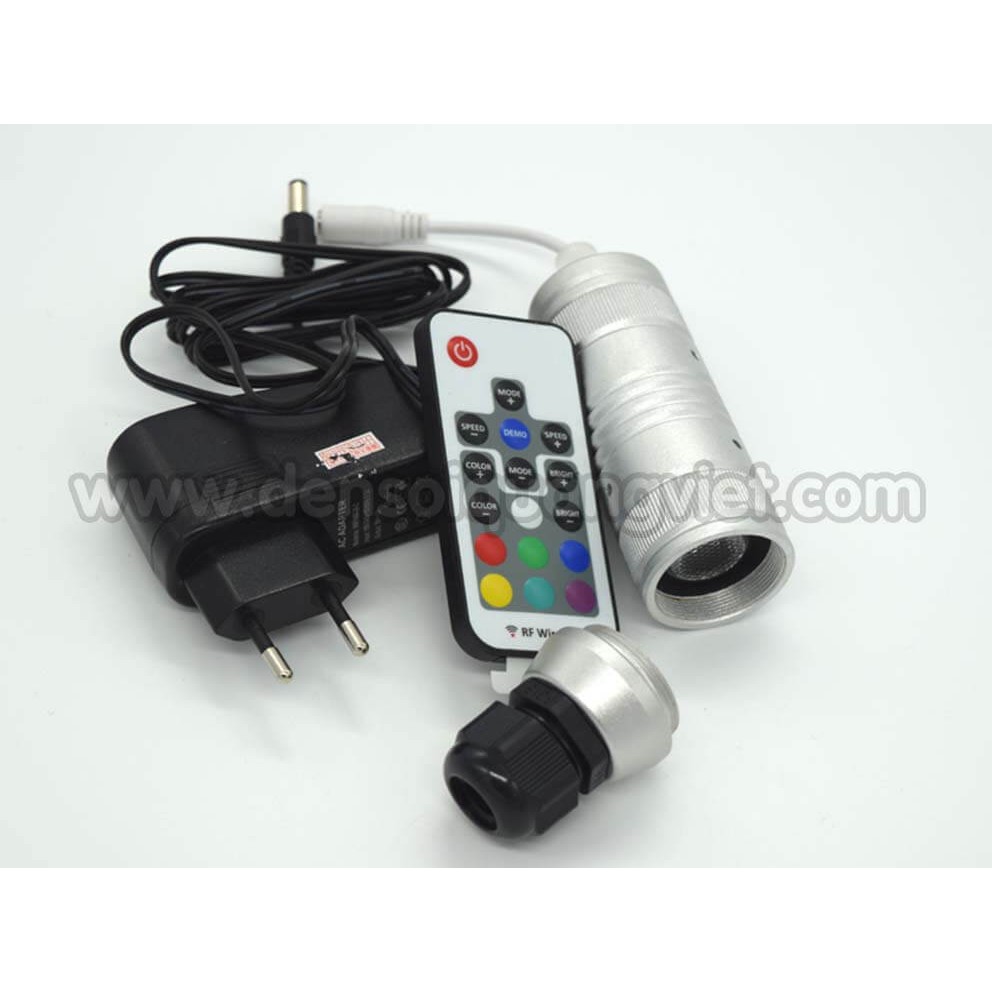 Nguồn phát sợi quang LED 7W RGB - Nguồn trần sao nhân tạo, trần sao ô tô, trần nhà, trang trí
