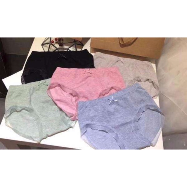 [⚡️CHỈ HÔM NAY] Hộp sét 5 quần chip muji cottong xuất nhật cao cấp Hàng mới