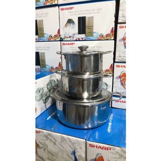 Bộ 3 nồi sharp cao cấp km