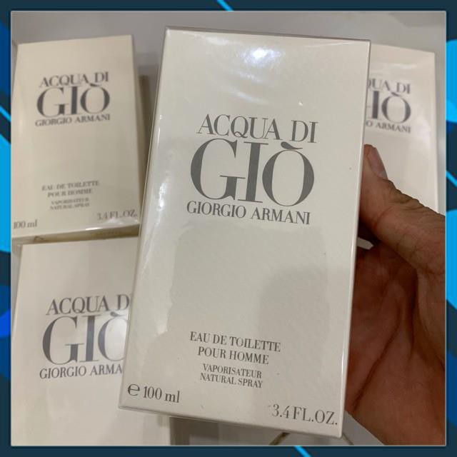 Nước Hoa Acqua Di Gio Nam Chính Hãng Chai 100ml | Thế Giới Skin Care