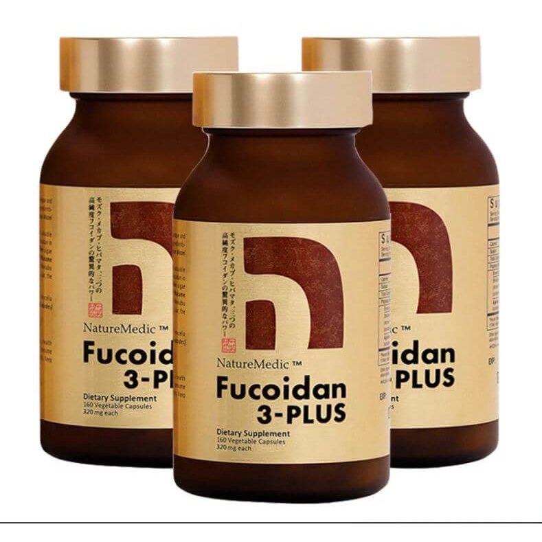 Fucoidan 3 Plus - Hàng nhập khẩu chính hãng - Dùng cho người bị ung thư