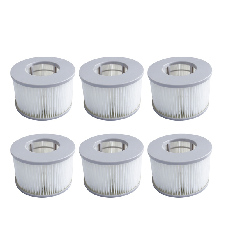 Set 6 Phụ Kiện Lọc Thay Thế Cho Bể bơi Mspa FD2089
