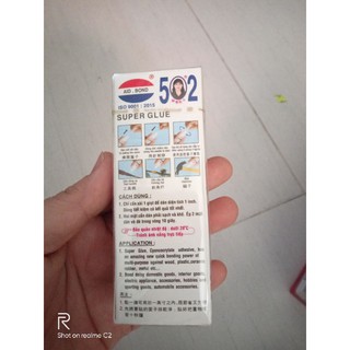1 HỘP KEO 502!
